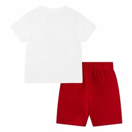 Conjunto Desportivo para Crianças Nike Branco Vermelho 2 Peças