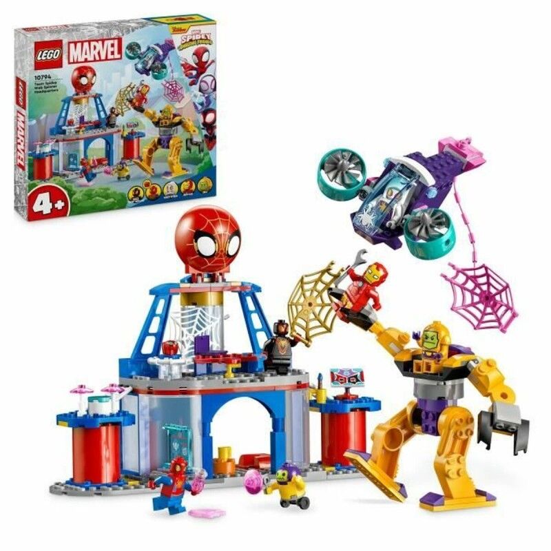 Lego|Jogo de Construção Lego Marvel Spidey and His Amazing Friends 10794 Team S Multicolor Lego|Jogo de Construção Lego Marvel Spidey and His Amazing Friends 10794 Team S Multicolor