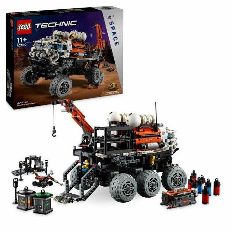 Lego|Jogo de Construção Lego Technic 42180 Mars Manned Exploration Rover Multicolor 1599 Peças