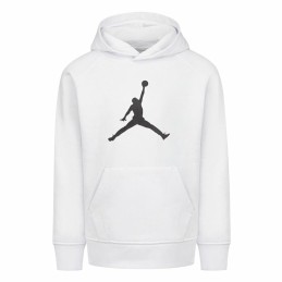 Polar com Capuz Criança Nike Jordan Jumpman Logo Branco