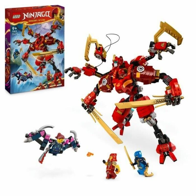 Lego|Jogo de Construção Lego NINJAGO 71812 Kai's Ninja Climbing Robot Multicolor