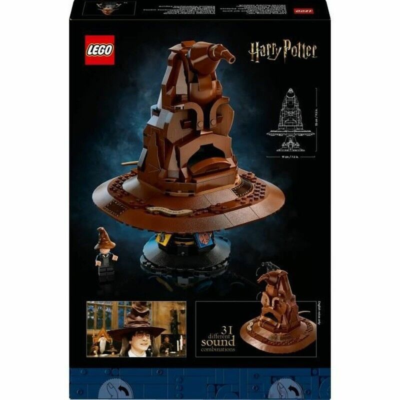 Lego|Jogo de Construção Lego Harry Potter 76429 The Sorting Hat that Talks Multicolor