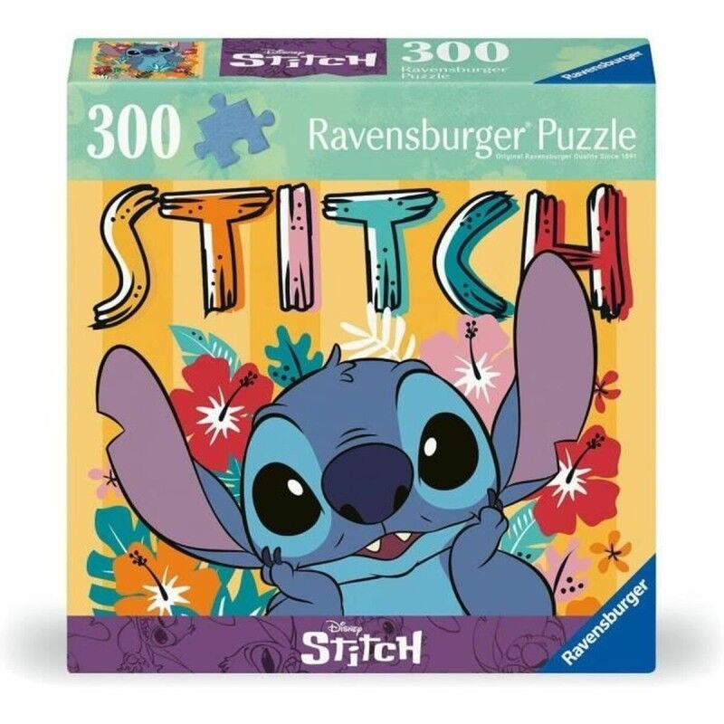 Ravensburger|Puzzle Ravensburger Stitch 300 Peças Ravensburger|Puzzle Ravensburger Stitch 300 Peças