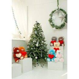 GO GIFT|Urso de Peluche GO GIFT FRANK 50 BR Castanho Felpa Coração 50 cm