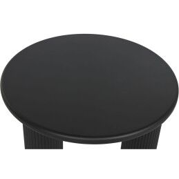 Home ESPRIT|Mesa de apoio Home ESPRIT Preto Metal 75 x 75 x 40 cm