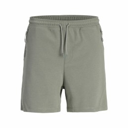 Calções de Desporto Jack & Jones Gordon Cloud Verde Cinzento Homem