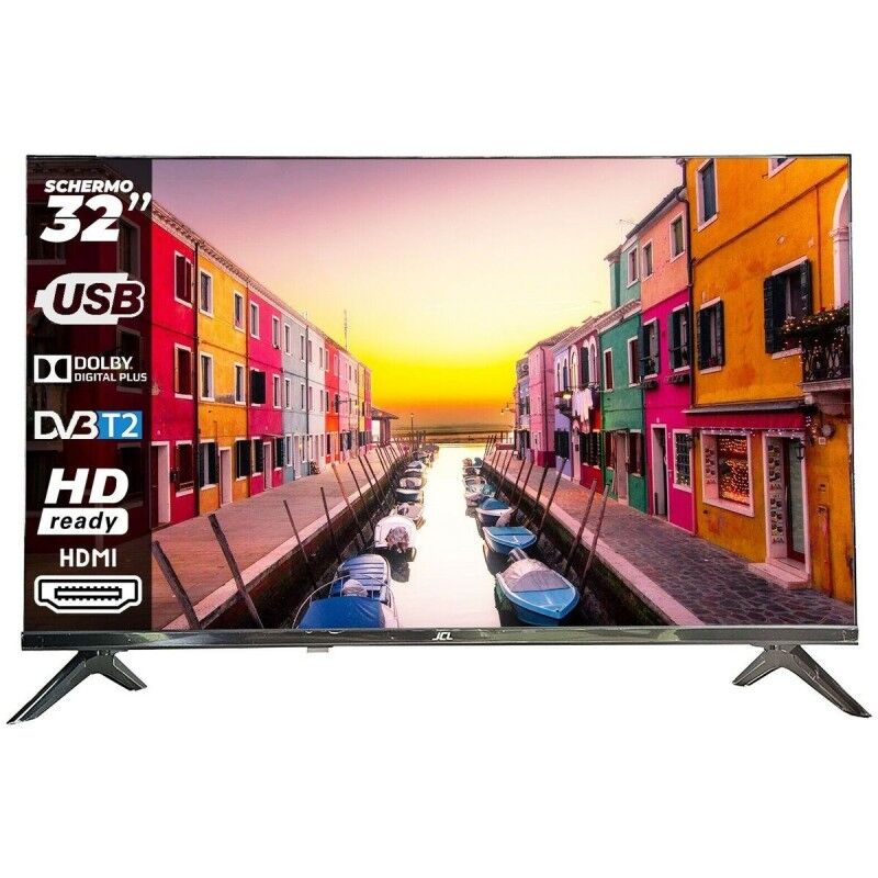 JCL|Televisão JCL 32HDDTV2023 HD 32" LED JCL|Televisão JCL 32HDDTV2023 HD 32" LED