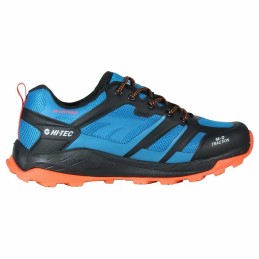 Sapatilhas de Running para Adultos Hi-Tec Toubkal Low Waterproof Azul Marinho Homem