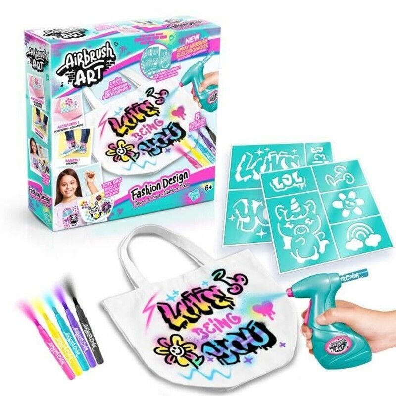 Canal Toys|Conjunto de Escrita Canal Toys Airbrush Art Canal Toys|Conjunto de Escrita Canal Toys Airbrush Art