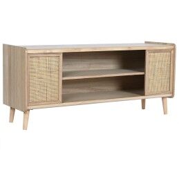DKD Home Decor|Mesa de apoio DKD Home Decor Pele Ferro Lacado (40 x 40 x 56 cm)