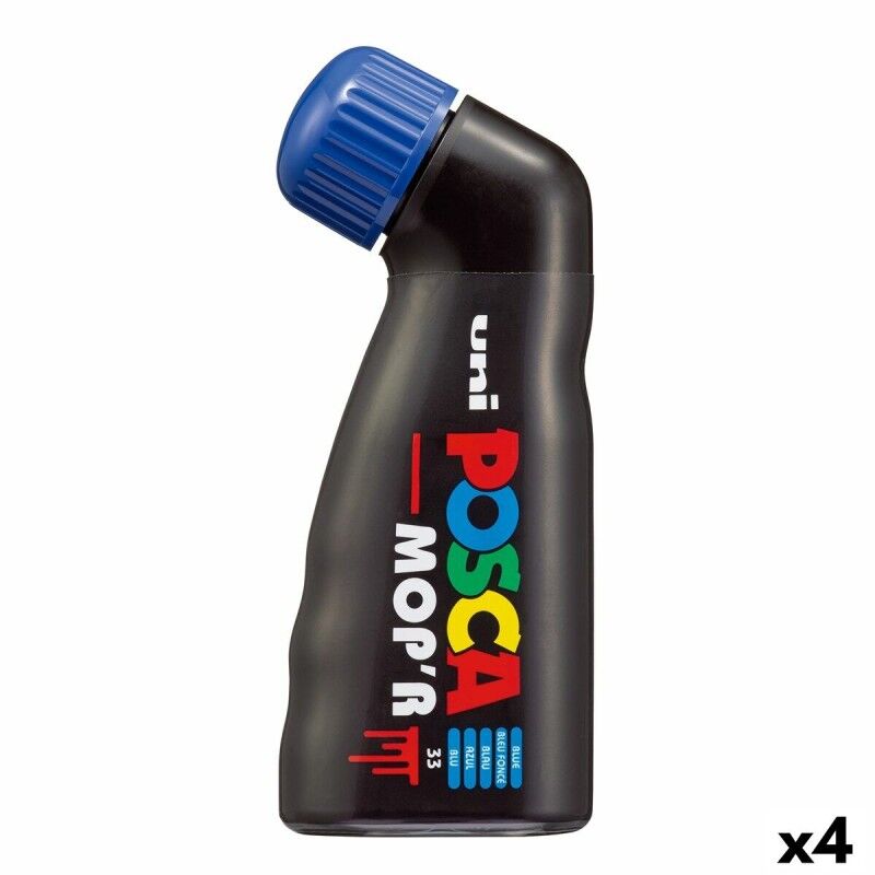 POSCA|Marcador POSCA MOP´R PC-22 Azul (4 Unidades) POSCA|Marcador POSCA MOP´R PC-22 Azul (4 Unidades)