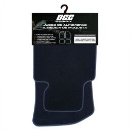 MOMO|Conjunto de Tapetes de Carro MOMO CM009BG Preto/Vermelho PVC