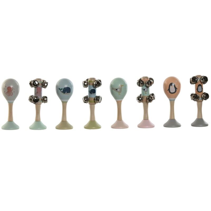 Home ESPRIT|Brinquedo musical Home ESPRIT Madeira 11,5 x 2 x 15,5 cm Maracas (4 Unidades) Home ESPRIT|Brinquedo musical Home ESPRIT Madeira 11,5 x 2 x 15,5 cm Maracas (4 Unidades)