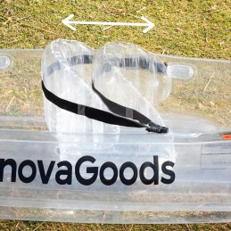 Caiaque Insuflável Transparente com Acessórios Paros InnovaGoods 312 cm 2 lugares