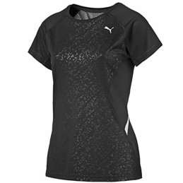 Camisola de Manga Curta Mulher Puma Graphic Tee Preto