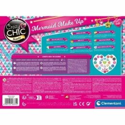 Clementoni|Conjunto de Maquilhagem Infantil Clementoni Crazy Chic Beauty Mermaid Make up