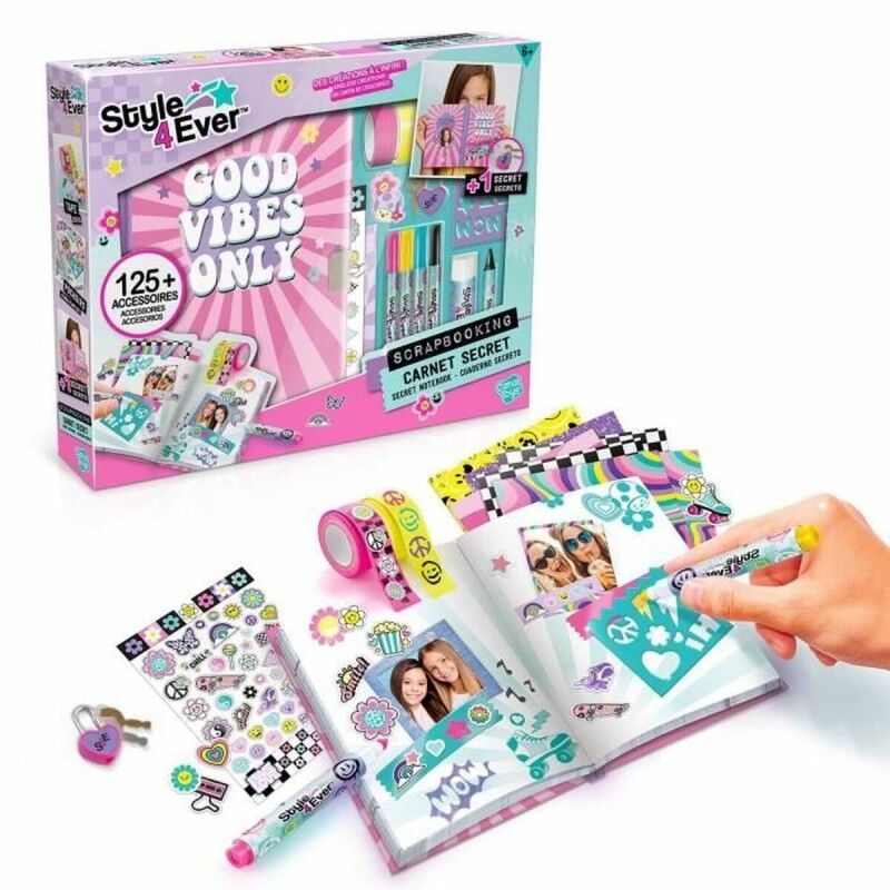 Canal Toys|Jogo de Trabalhos Manuais Canal Toys Style 4ever Good Vibes Only Canal Toys|Jogo de Trabalhos Manuais Canal Toys Style 4ever Good Vibes Only