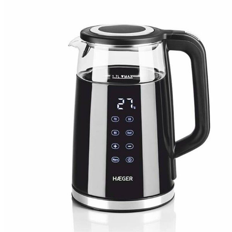 Haeger|Chaleira Haeger L2200W Preto 2200 W Haeger|Chaleira Haeger L2200W Preto 2200 W