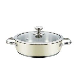 Haeger|Caçarola com Tampa Haeger PA-24L.009A Bege Ø 24 cm