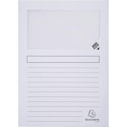 Exacompta|Subpasta Exacompta Forever Branco A4 100 Peças (4 Unidades)