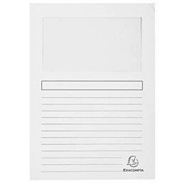 Exacompta|Subpasta Exacompta Forever Branco A4 100 Peças (4 Unidades)
