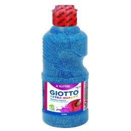 Giotto|Têmpera Giotto Glitter Azul 250 ml (8 Unidades)