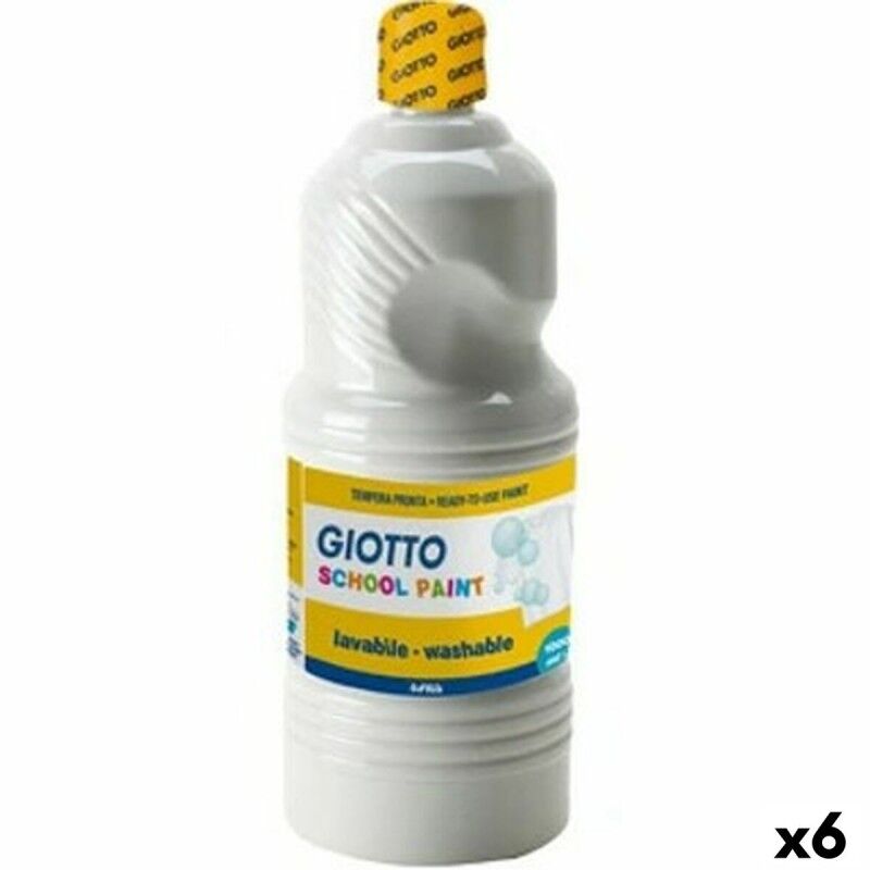 Giotto|Têmpera Giotto   Branco 1 L (6 Unidades)
