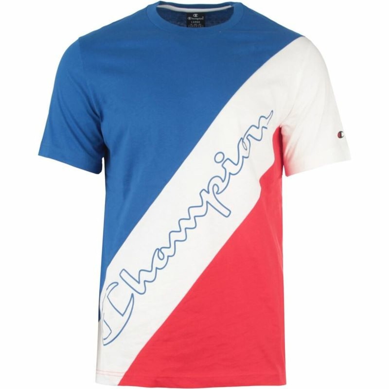 Camisola de Manga Curta Homem Champion Sportswear Azul