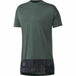 Camisola de Manga Curta Homem Reebok Essentials Verde