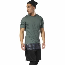 Camisola de Manga Curta Homem Reebok Essentials Verde