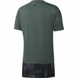 Camisola de Manga Curta Homem Reebok Essentials Verde