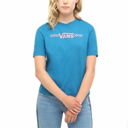 Camisola de Manga Curta Mulher Vans Funnier Times Azul