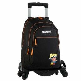 F.C. Barcelona|Mochila Escolar com Rodas F.C. Barcelona Cinzento (33 x 45 x 22 cm)