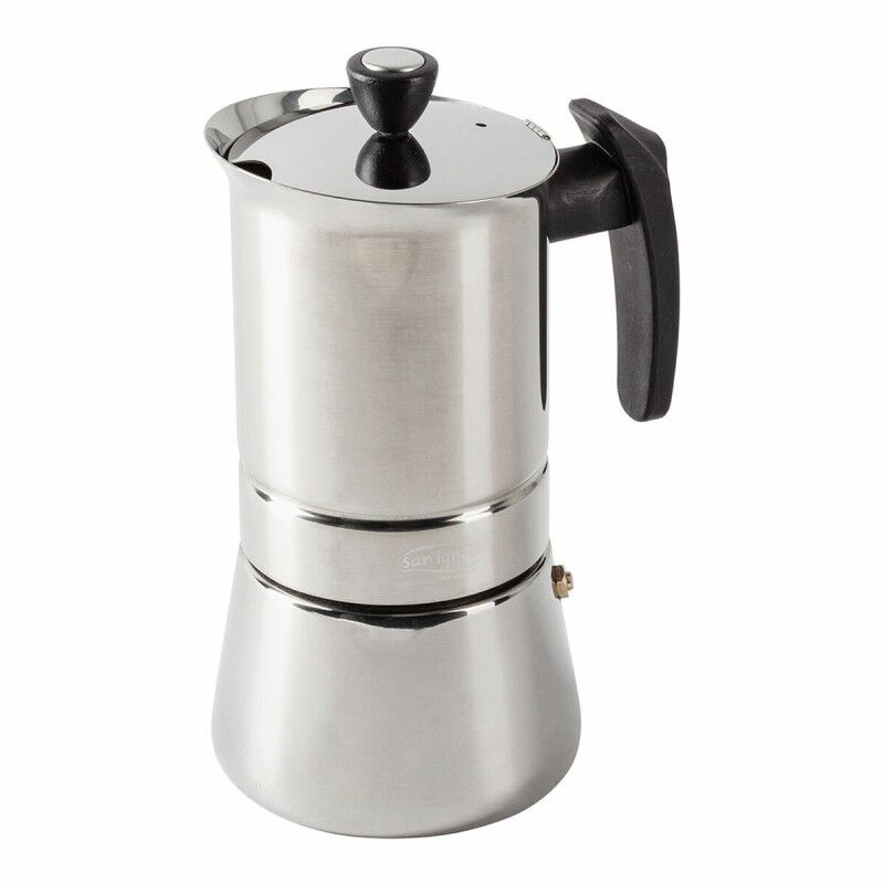 San Ignacio|Cafeteira Italiana San Ignacio Moods SG-3595 Aço inoxidável 9 Copos San Ignacio|Cafeteira Italiana San Ignacio Moods SG-3595 Aço inoxidável 9 Copos