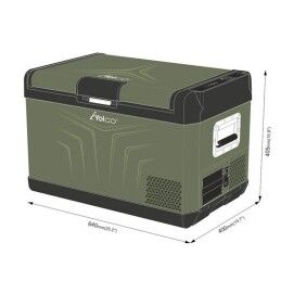 Yolco|Mini frigorifico Yolco GCX37 Verde 50 W 37 L