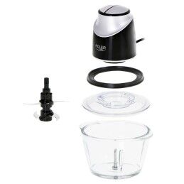 Adler|Batedora de Copo Adler AD 4082 Preto Cinzento Transparente 300 W 1,2 L