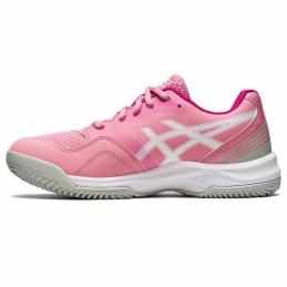 Sapatilhas de Pádel para Crianças Asics Gel-Pádel Pro 5 Cor de Rosa Unissexo