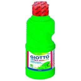 Giotto|Têmpera Giotto Fluo Verde 250 ml (8 Unidades)