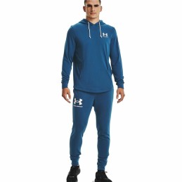 Polar com Capuz Homem Under Armour Rival Terry Azul