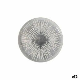 Kinvara|Cesto para Servir Aperitivos Kinvara 50687 Prateado Ferro 24 x 13 x 11 cm (24 Unidades)