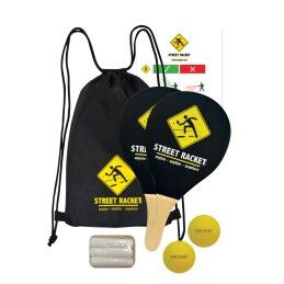 Schildkröt|Conjunto de Raquetes Schildkröt Street Raquet Preto