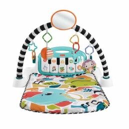 Fisher-Price|Tapete de jogos Fisher-Price Kick and Play Plástico Guizo Piano ES