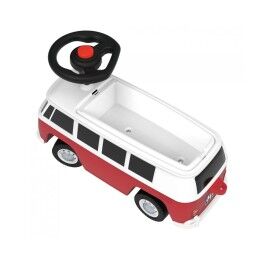 Smoby|Andarilho Smoby Volkswagen Van Preto Vermelho