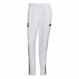 Calças de Treino de Futebol para Adultos Adidas Condivo Real Madrid 22 Branco Homem