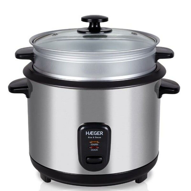 Haeger|Panela de Arroz Haeger RC-18L.001A Cinzento