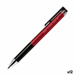 Pentel|Esferográfica de gel Pentel EnerGel Deluxe Preto 0,35 mm 12 Peças