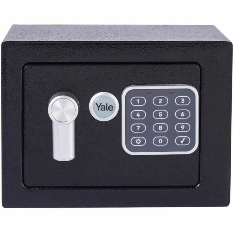 Yale|Cofre com Fecho Eletrónico Yale YSV/170/DB2 3,8 L 17 x 23 x 17 cm Preto Yale|Cofre com Fecho Eletrónico Yale YSV/170/DB2 3,8 L 17 x 23 x 17 cm Preto
