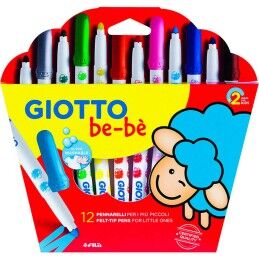 Giotto|Conjunto de Canetas de Feltro Giotto BE-BÉ Multicolor (6 Unidades)