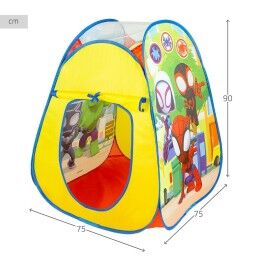 Spidey|Tenda de Campanha Spidey Pop Up 75 x 90 x 75 cm 12 Unidades
