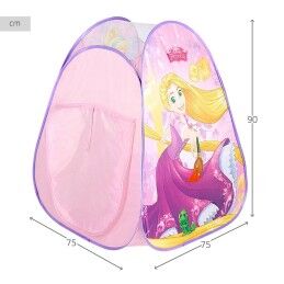 Disney Princess|Tenda de Campanha Disney Princess Pop Up 75 x 90 x 75 cm 12 Unidades